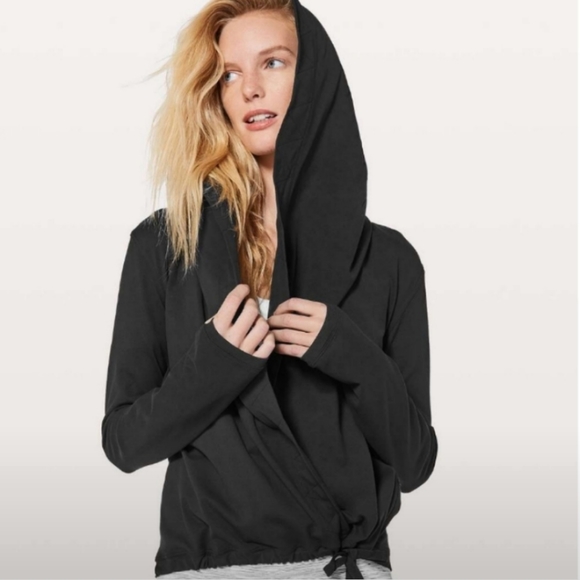 lululemon athletica Tops - Lululemon Ready To Rulu Wrap
in Black